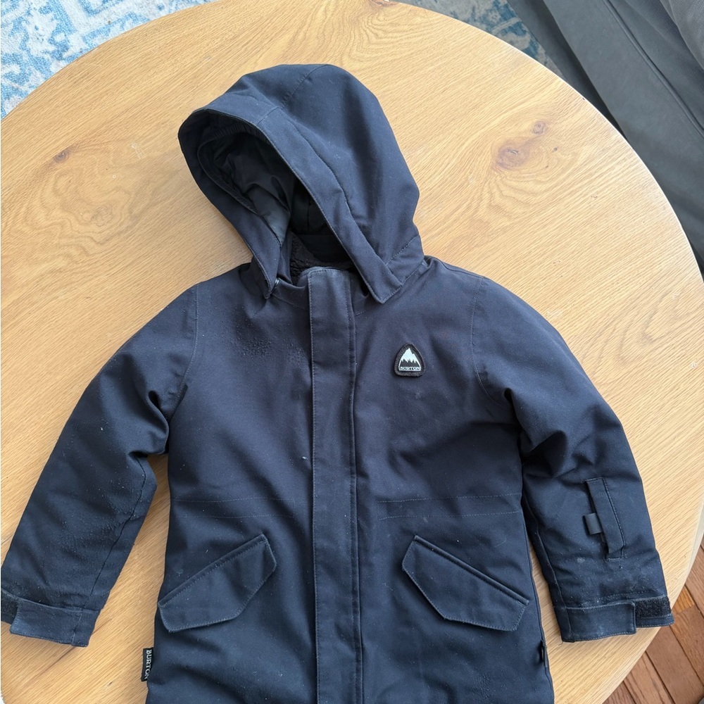 Burton Black Fleece-Lined Jacket